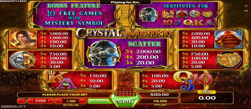 Crystal Mystery Jackpot