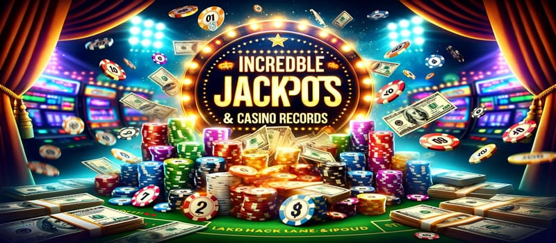 incredible casino jackpots records