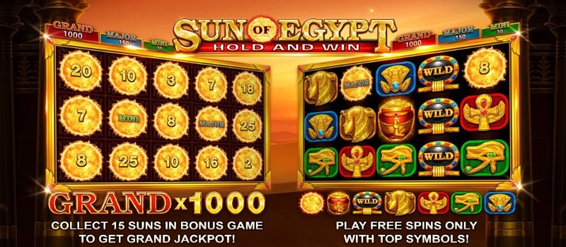 Jackpot Sun of Egypt