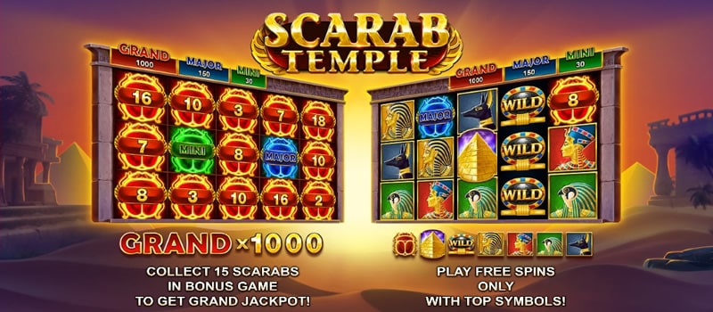 Jackpot Scarab Temple