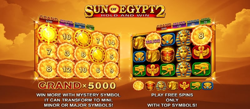 Jackpot Sun of Egypt 2
