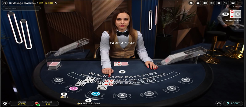 table Skylounge Blackjack